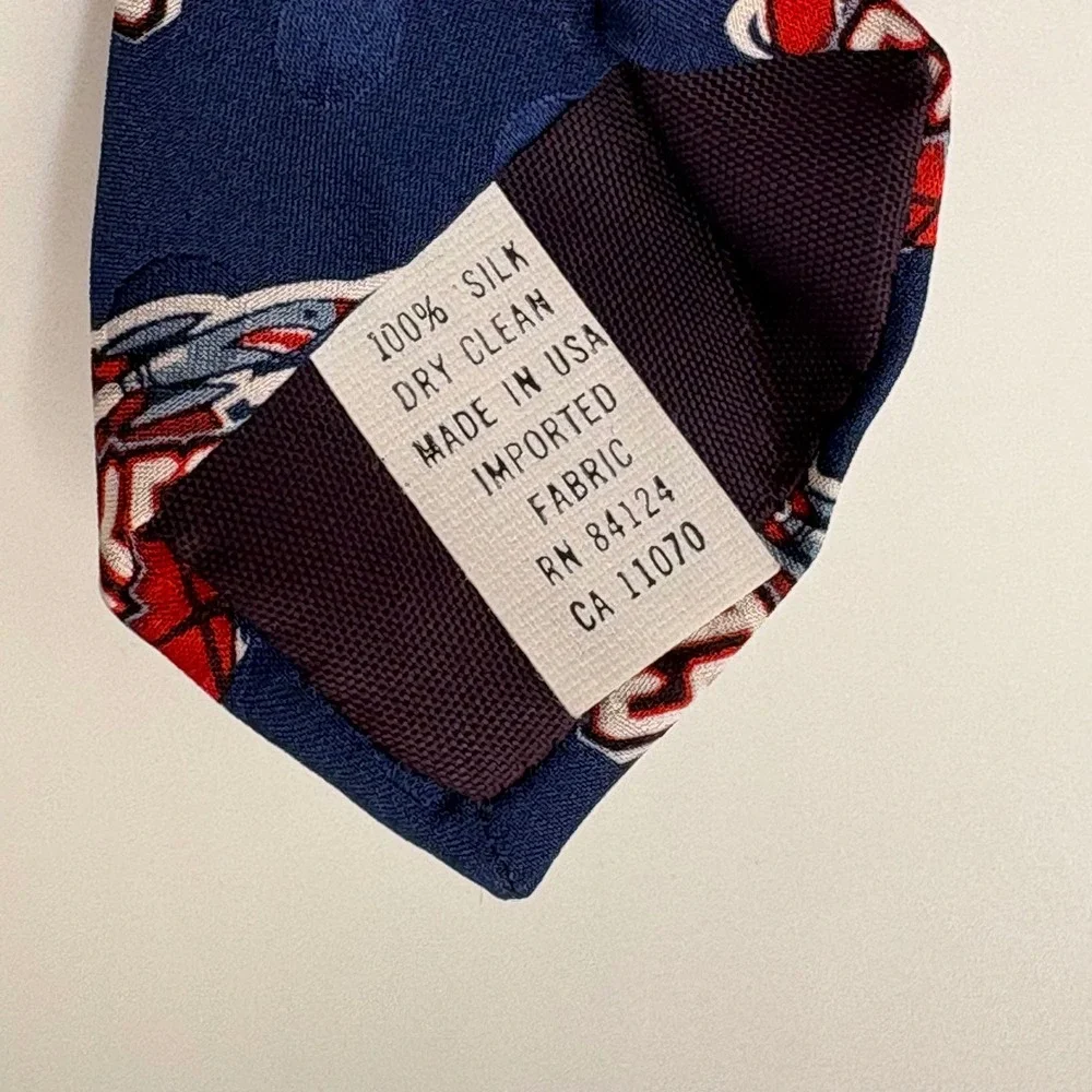 Vintage Houston Rockets 1994 Neck Tie NBAP AOP Tie Made‎ in the USA by RM Sport
